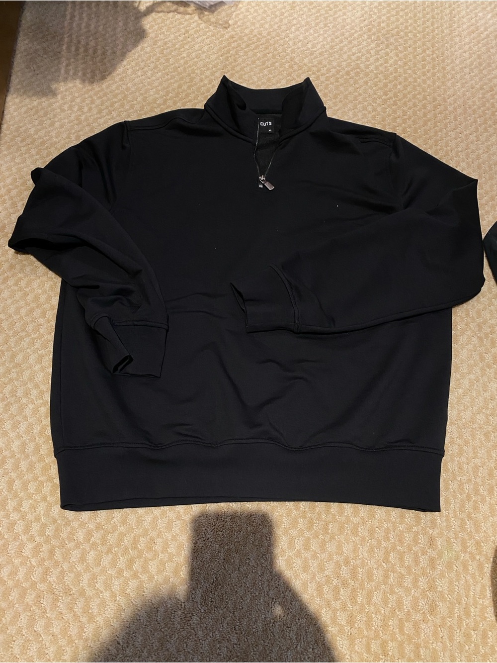 Cuts clothing xl mens quarter zip